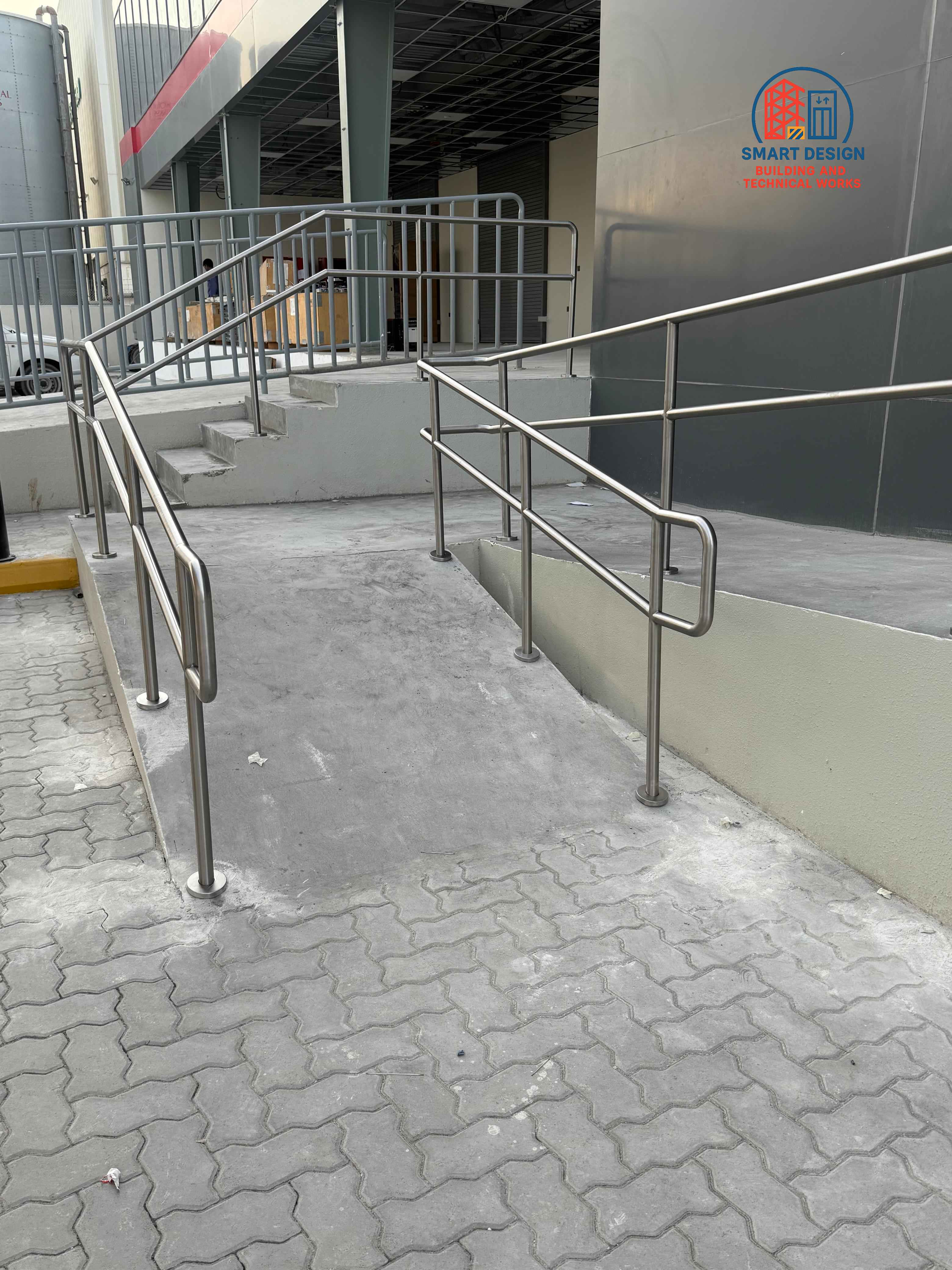       Supply & Installation of SS 316 Brush Finish Hand Rail at JAFZA, Dubai    