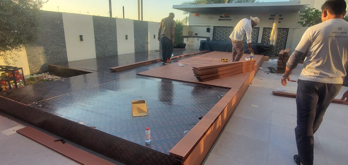 Fabrication Supply and Installation of Steel Structure for the Swimming Pool Top Platform at  Meydan, Dubai