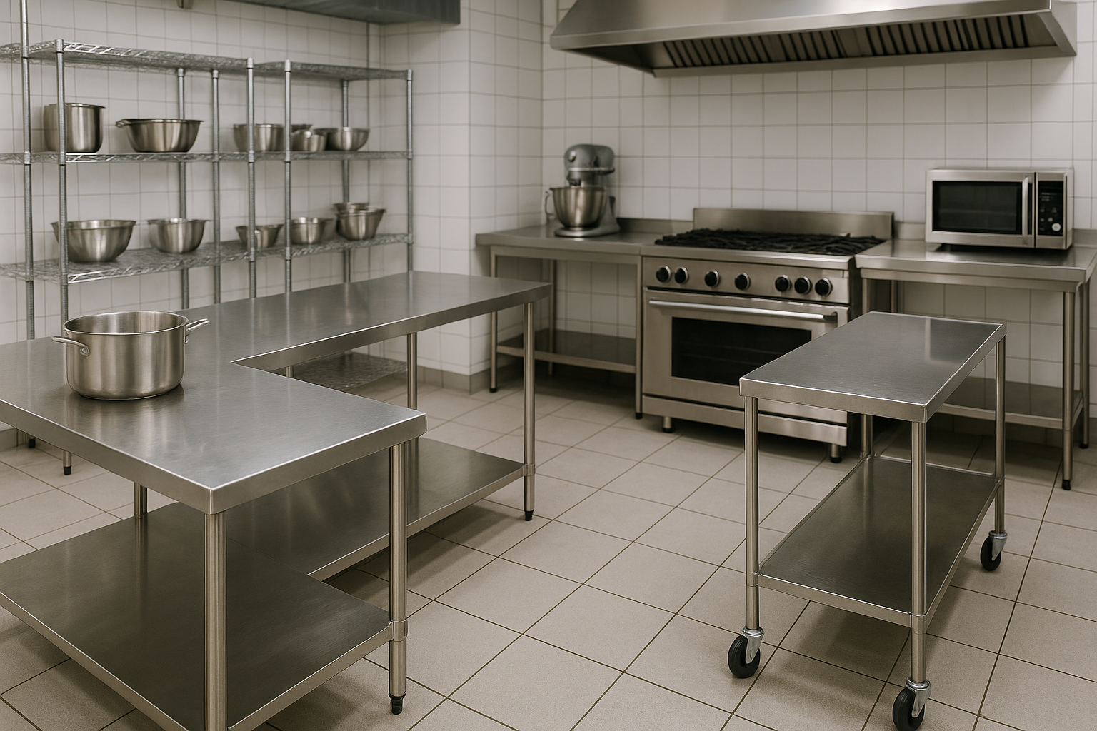 Stainless Steel Kitchen Fabrication